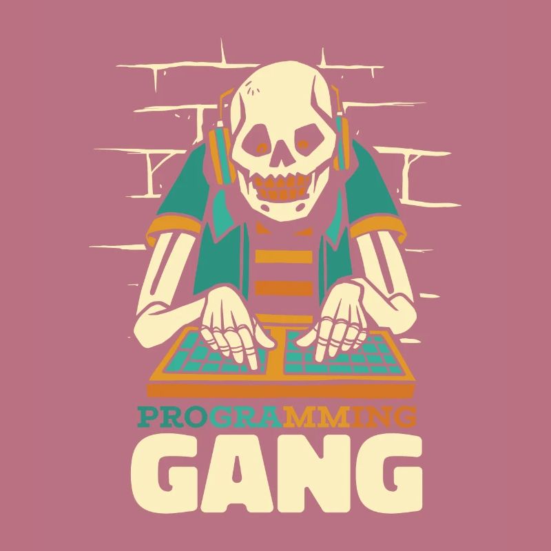 Développeur Coder Programmeur Squelette