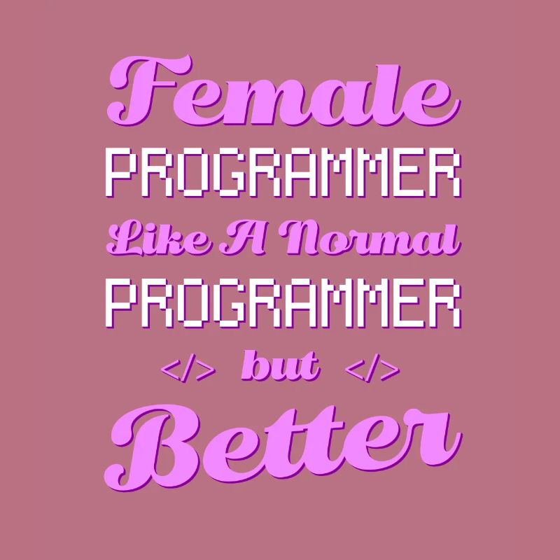 Developer Coder Programmer Female