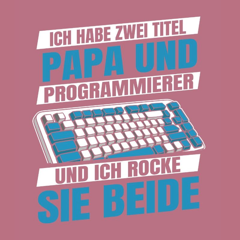 Entwickler Coder Programmierer Vater
