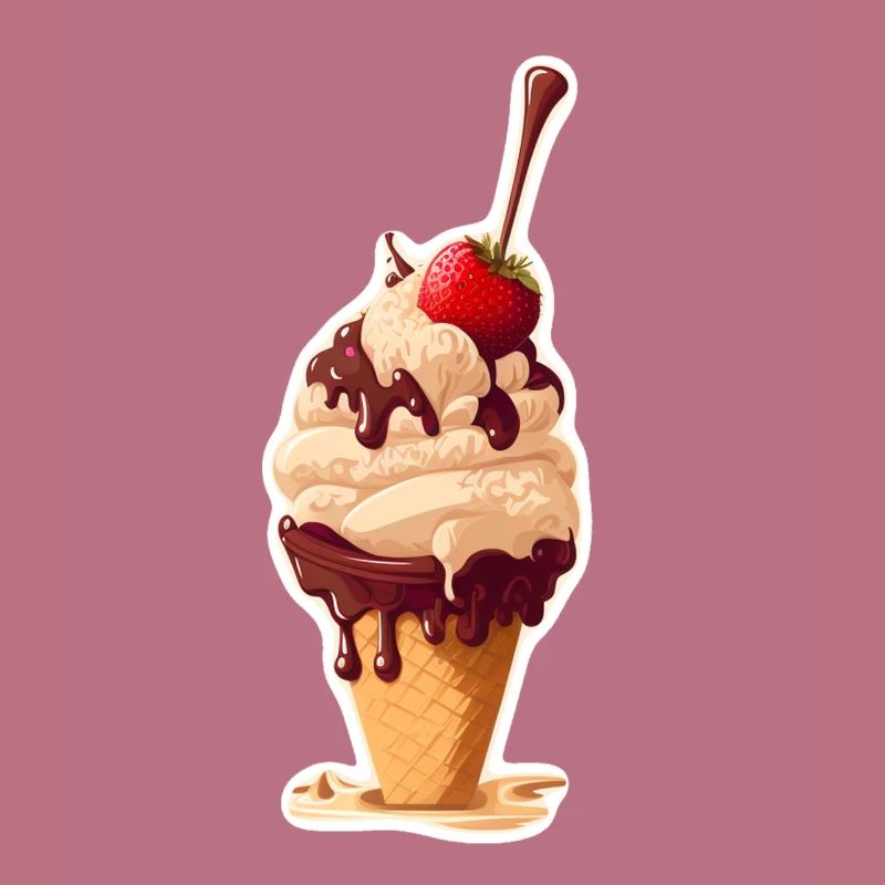 Eis Eiscreme Soft Eis Ich bin wegen dem Eis hier