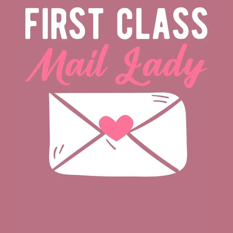 First Class Mail Lady Postal Worker