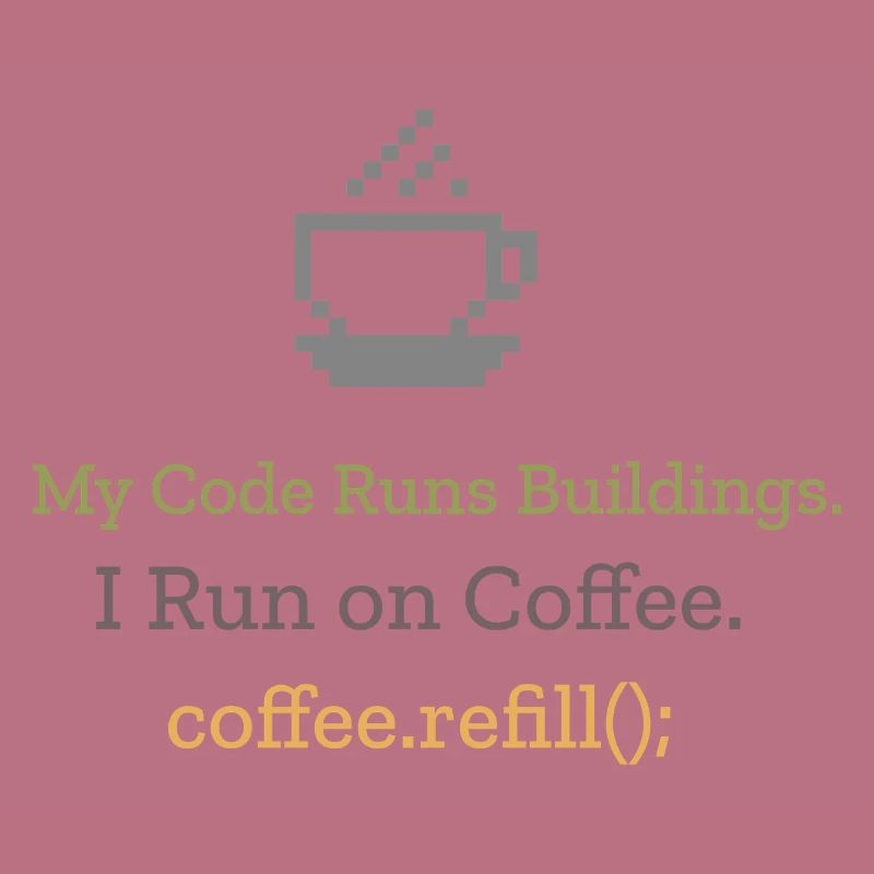 Mon code exécute des bâtiments Je fonctionne avec du café