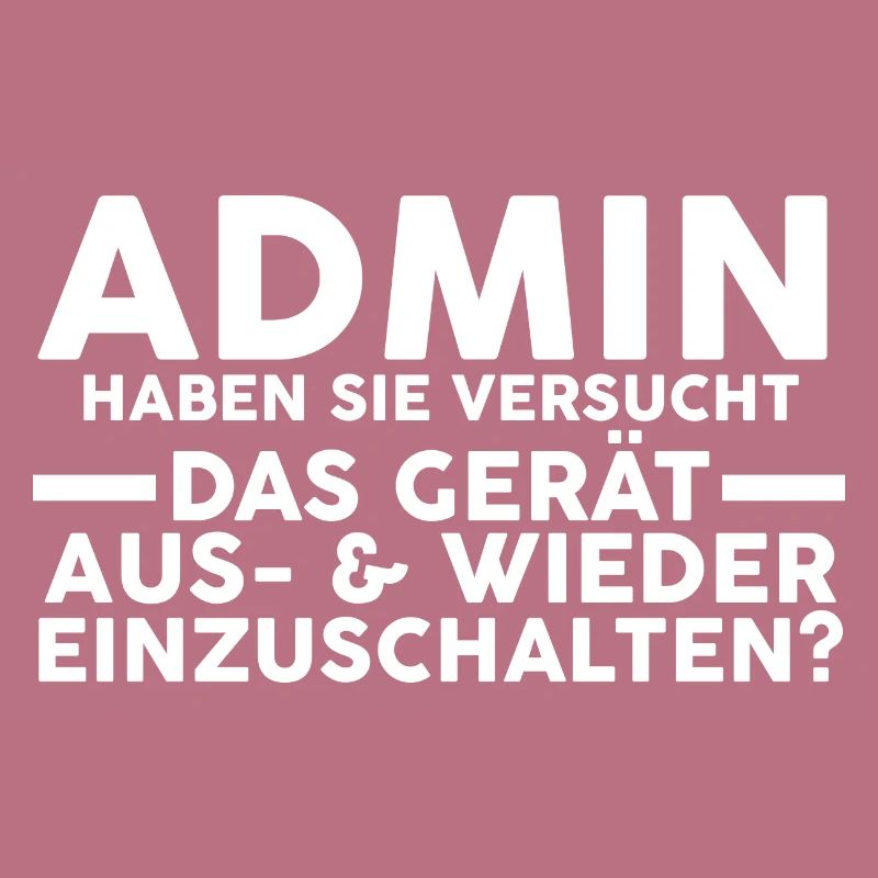 Administrator Informatiker Programmierer Admin