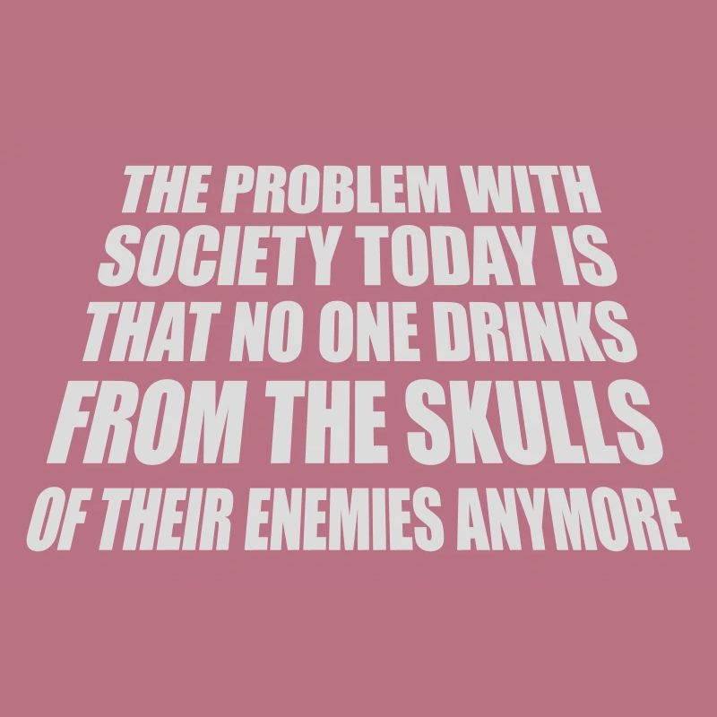 drinks from enemies skulls