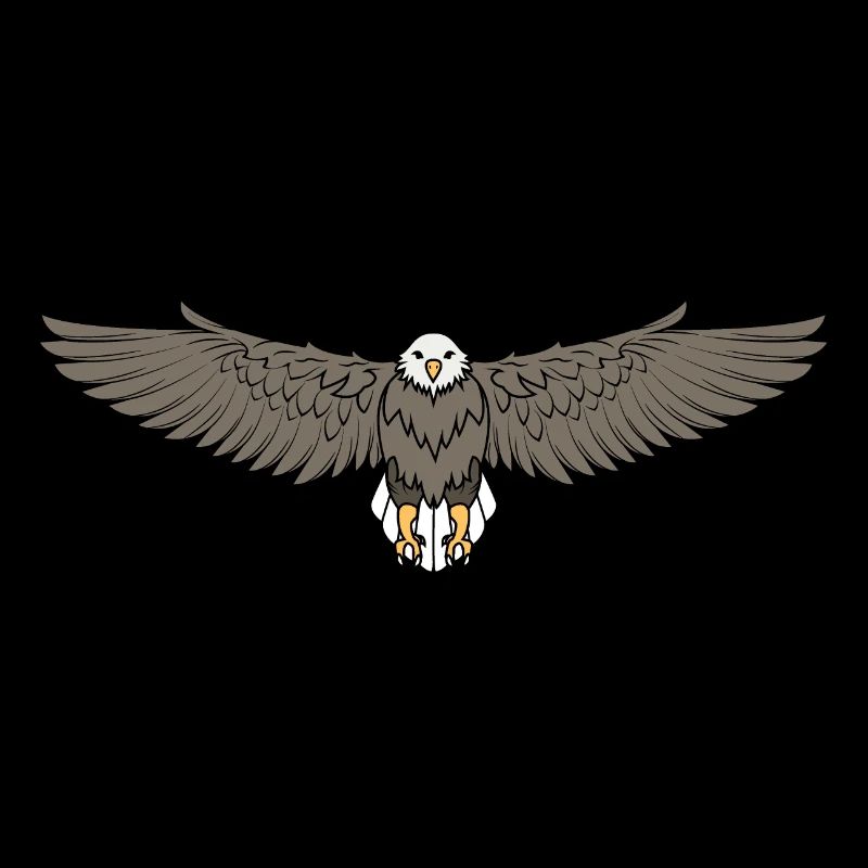 Pygargue à tête blanche Flying Cool Eagle Lovers