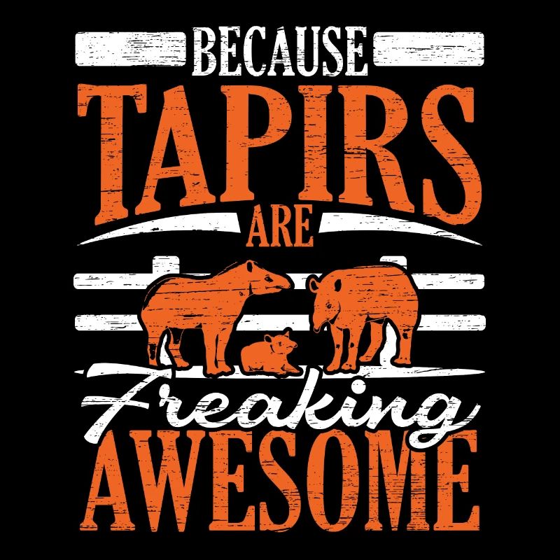 Parce que les tapirs sont de putain d’animaux cornés