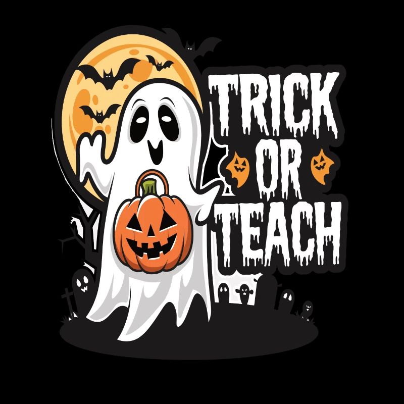 Trick Or Teach Halloween Lehrer