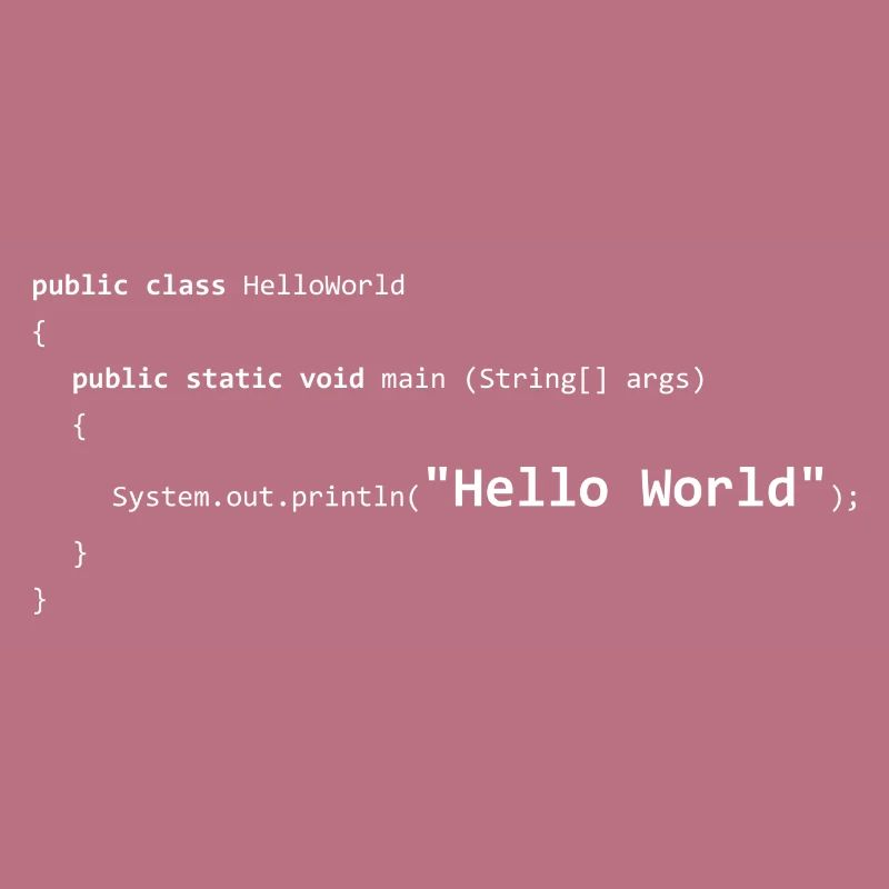 JAVA Hello World