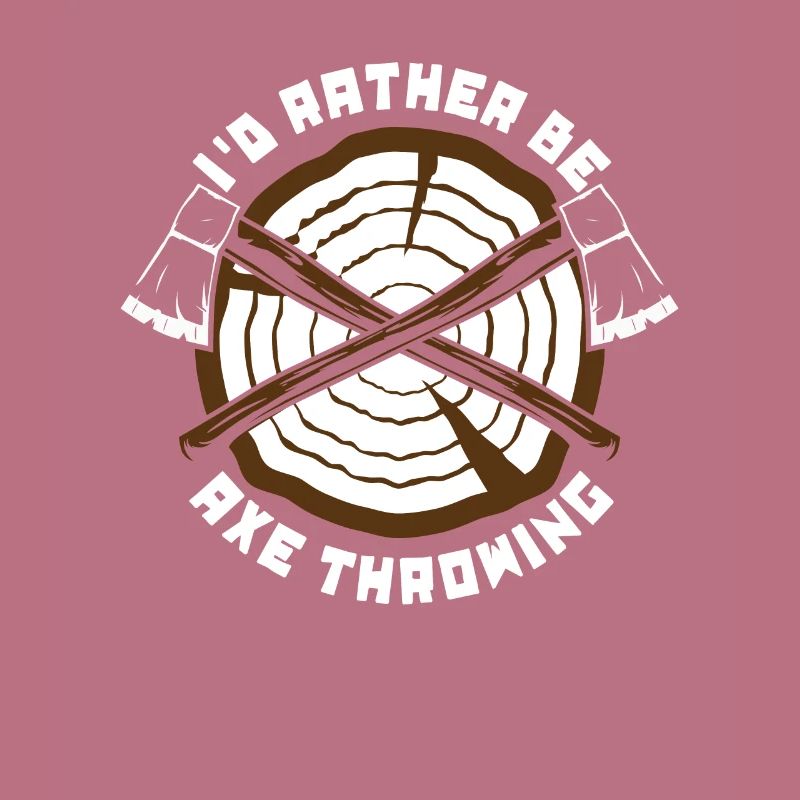 I'd Rather Be Axe Throwing Axe Throwing Game Axe