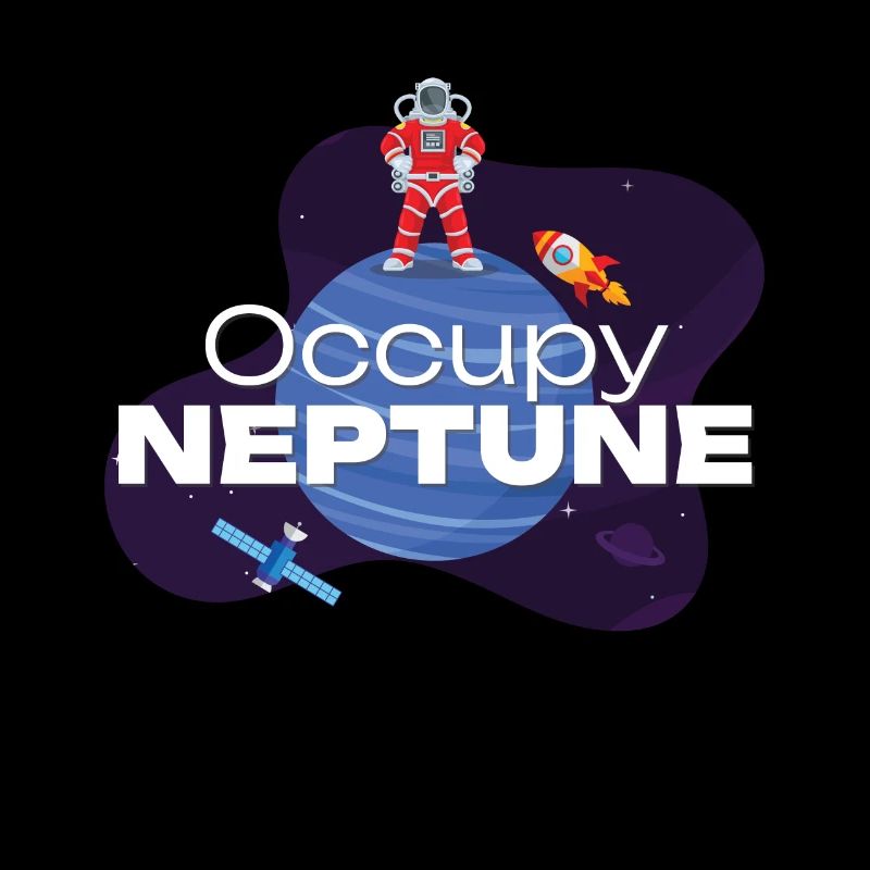 Neptune Occupy Planet Space