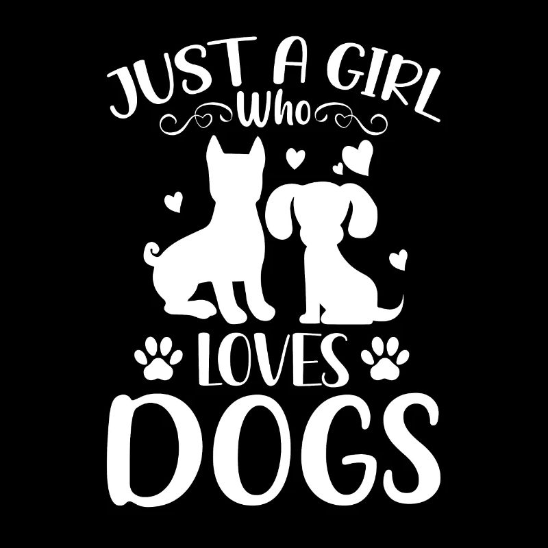 NUR EIN MÄDCHEN, DAS HUNDE LIEBT