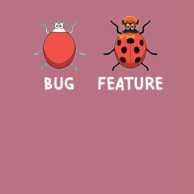 Funny saying for programmers bug feature