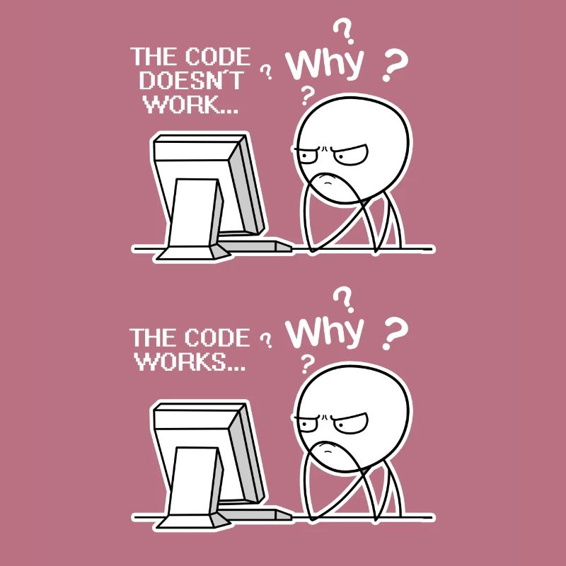 The Code Doesnt Work Coding Coder Gift