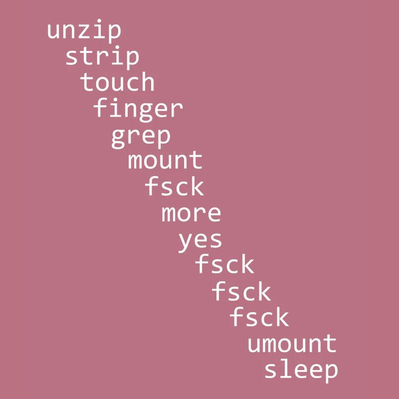 Unix Linux Programmer Sys Admin Sexy Shell Script