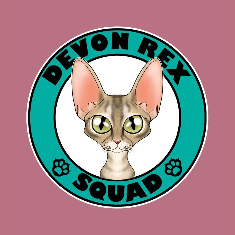 Devon Rex Squad I Cat Lover I Devon Rex Cat