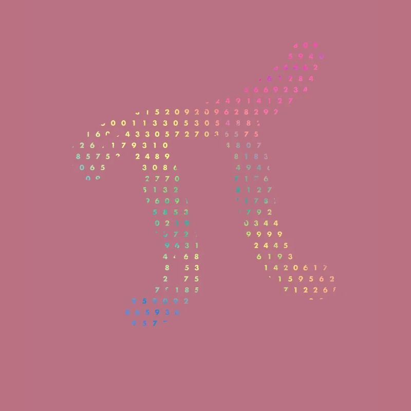 Chiffres de Pi dans les numéros de code source Pi Jour 3.14159