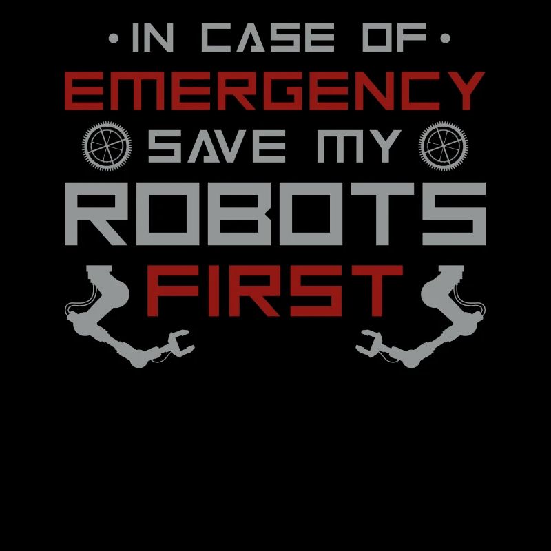 Robot Robotics Engineer In Case Of
