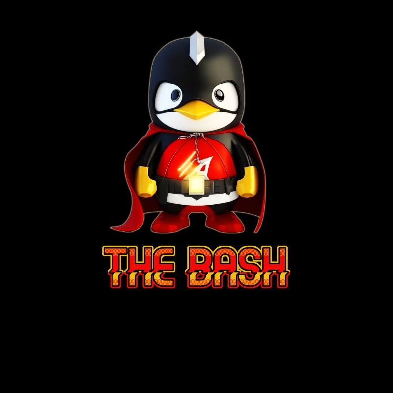 The Bash Penguin Superhero for Linux Coder and