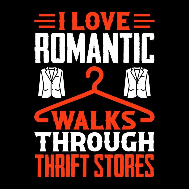 Romantic walk thrift store