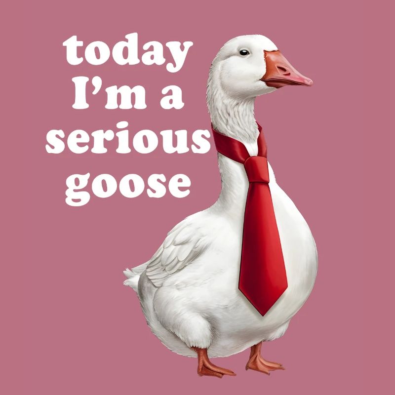 Heute bin ich eine echte Gans