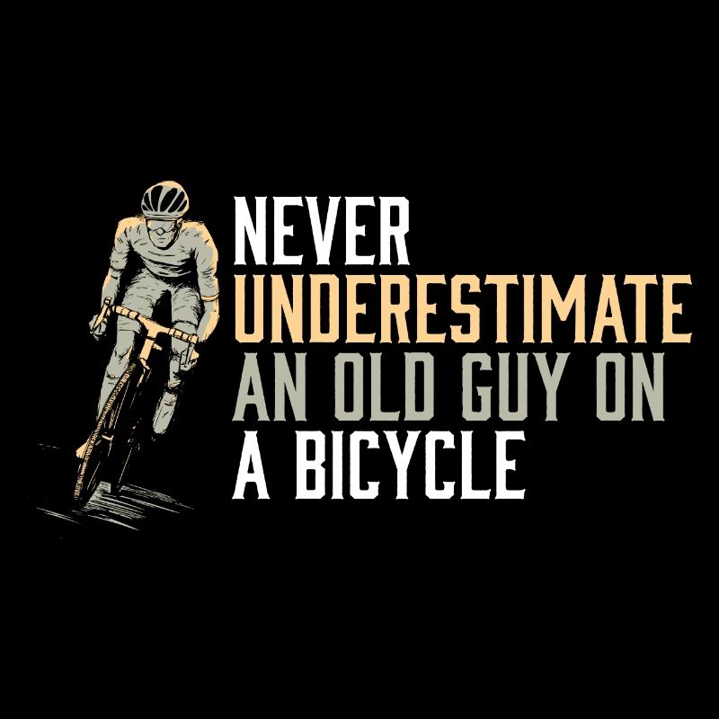 Never Underestimate An Old Guy on a Bicycle