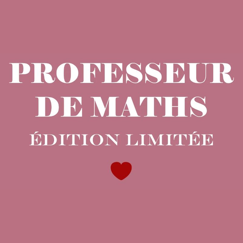Professeur de maths