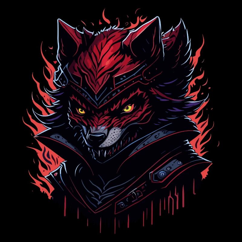 Wolf Evil Dark Fox Fantasy