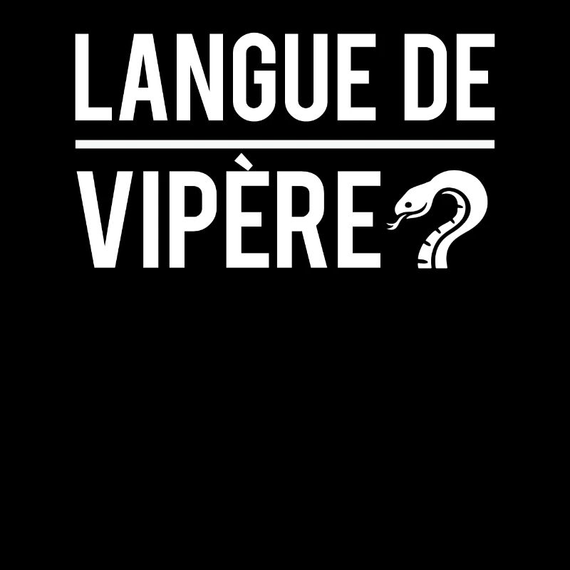 Langue de vipère expression