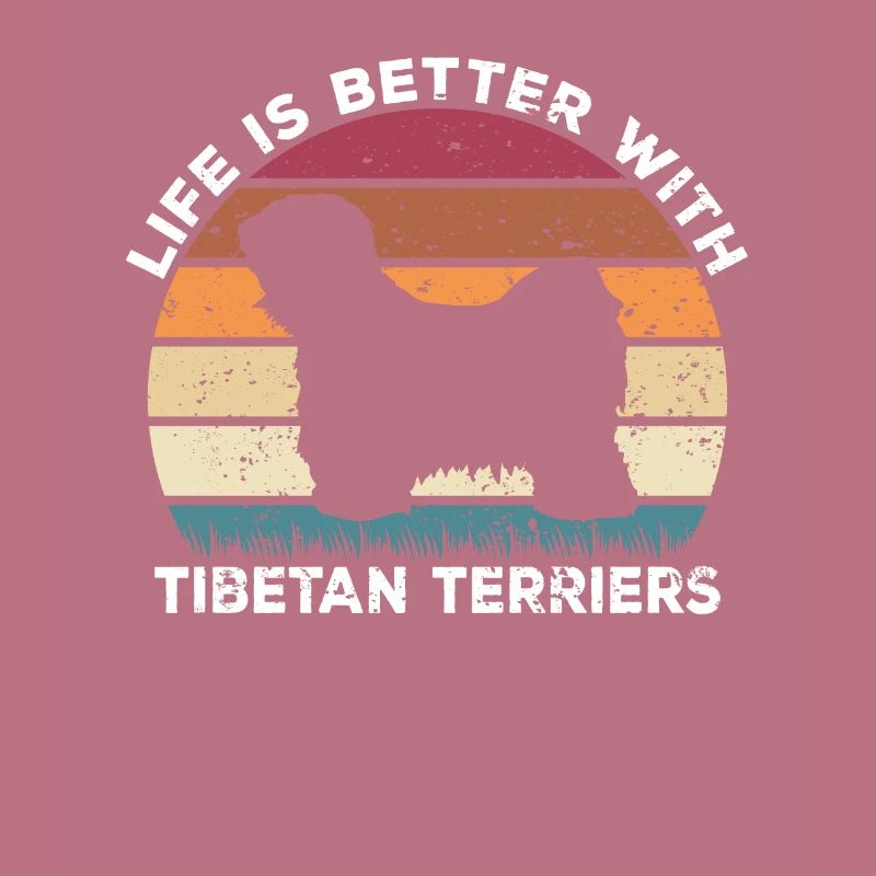 Tibet Terrier Life is better withe Tibetan