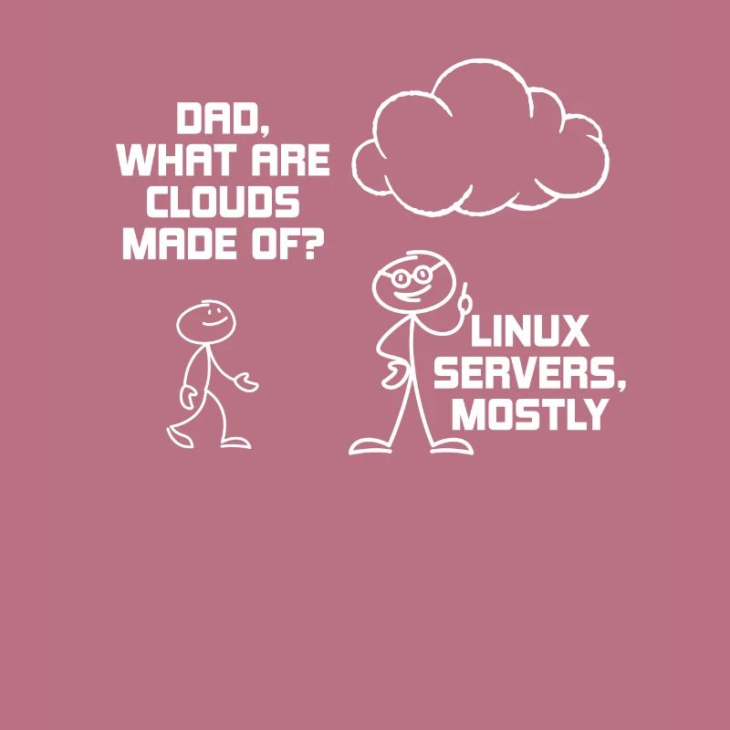 Linux Servers Computer Cloud
