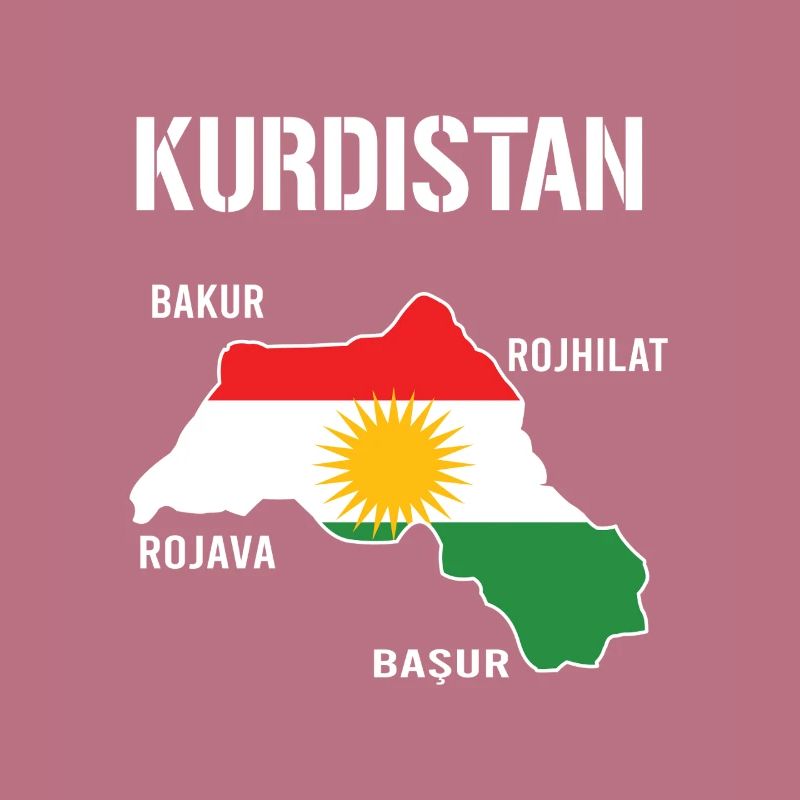 Kurdistan Flag Bakur Bashur Rojava Rojhlt Newroz