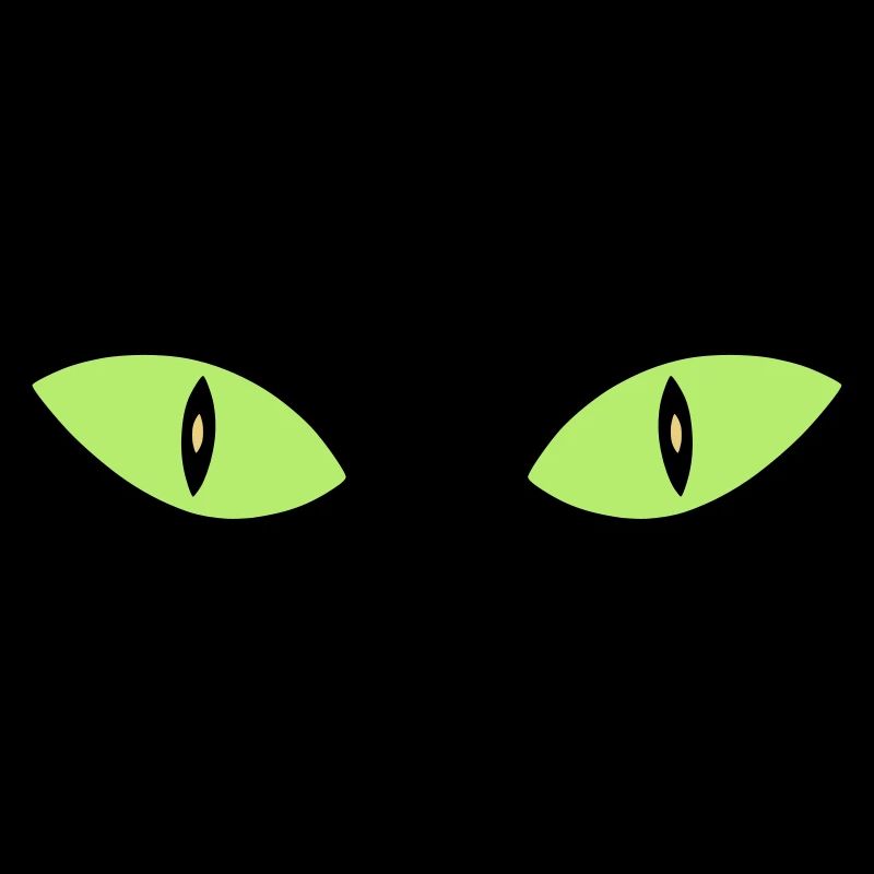 ★ Couleurs de conception modifiables ★ Deux yeux de chat
