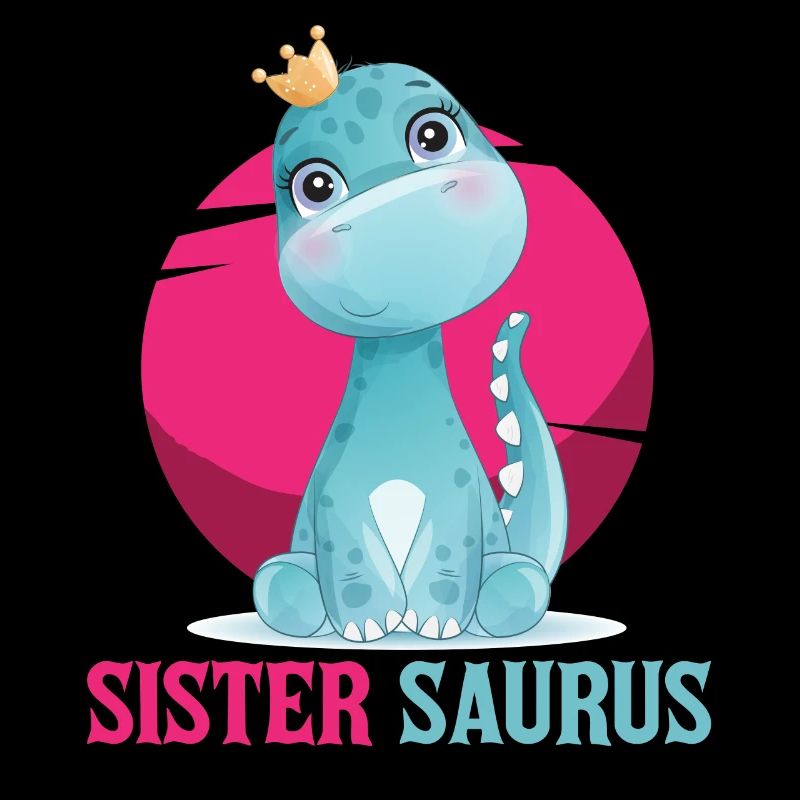 Schwester Saurus, Dinosaurier, Dino, Schwester