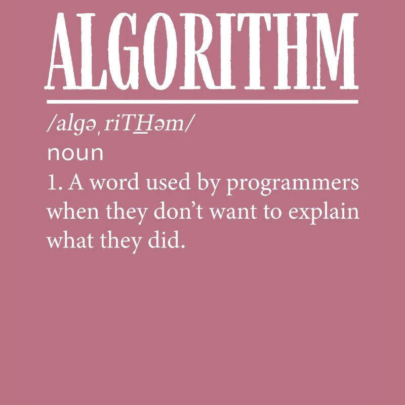 Algorithm programmer, coding, encoder
