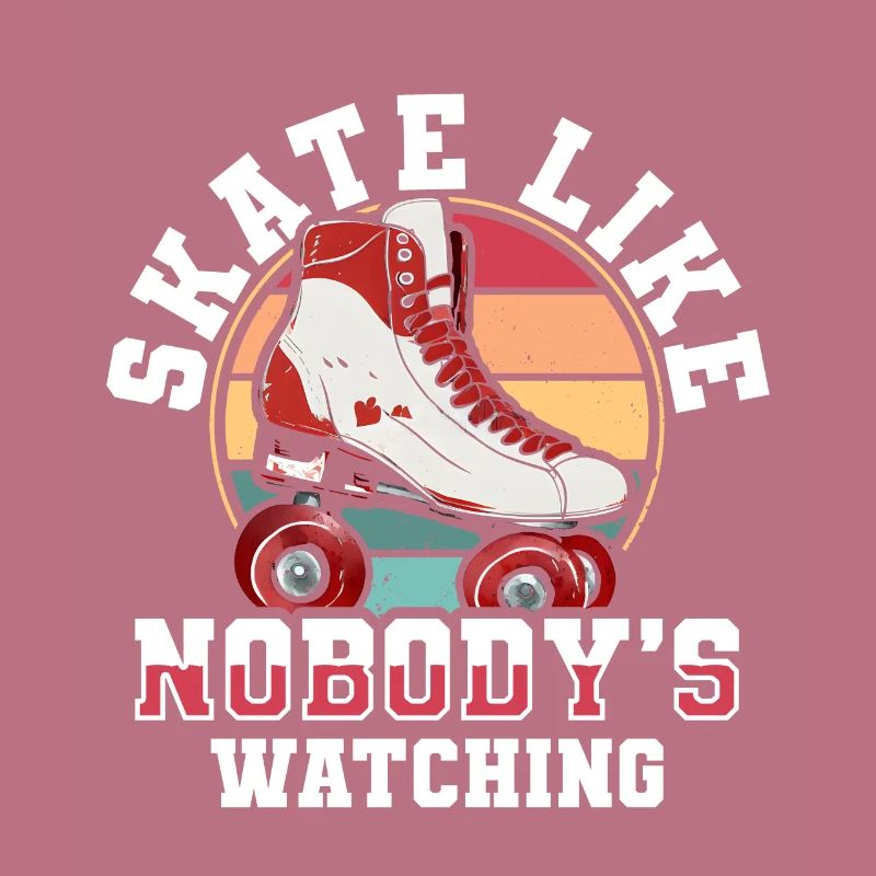 Rollerskates Funny 80er Roller Disco Skating