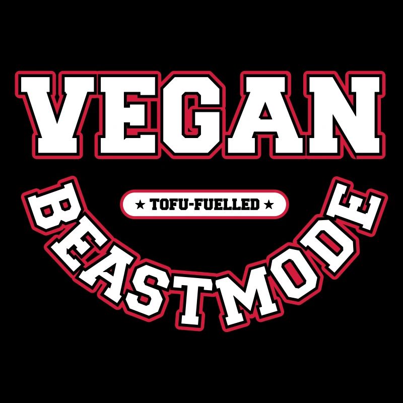 VeganBeastmode [red] [vector]