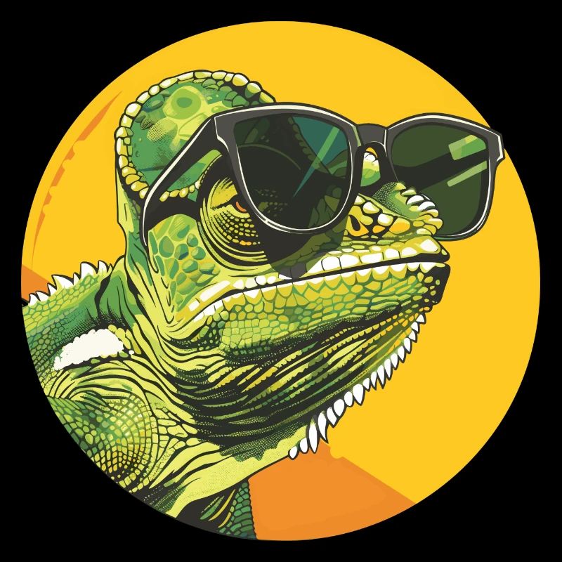 Chamäleon Eidechse Tarnung Eidechse