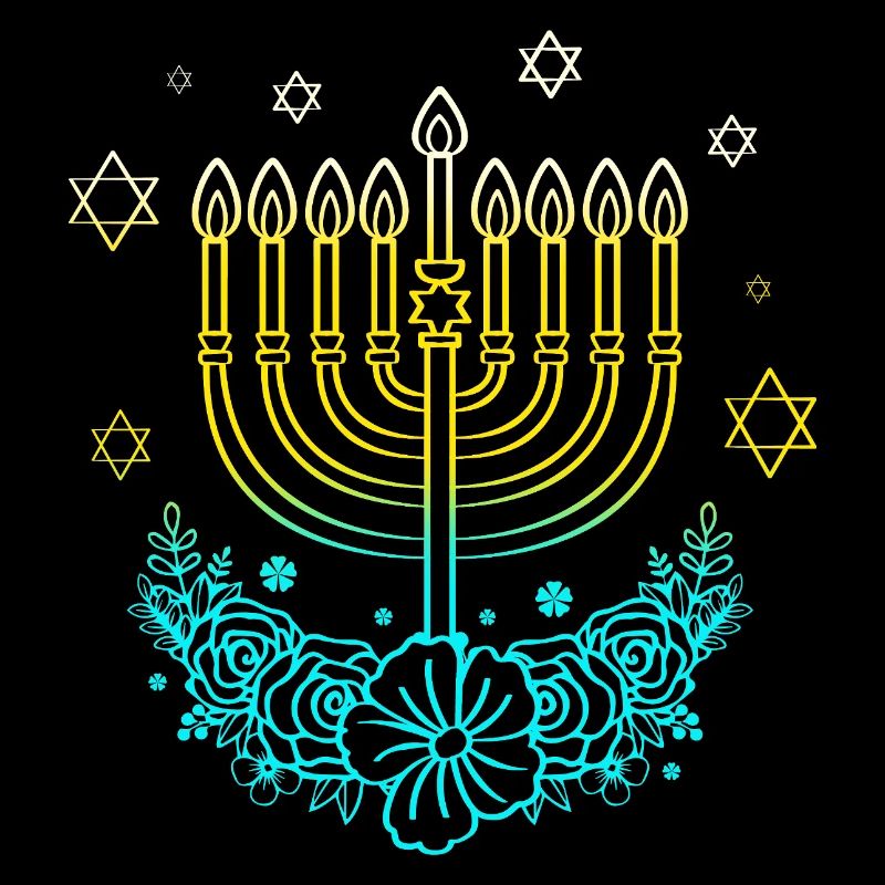 Hanoukka Hanoukka Hanoukka Hanouka Menorah
