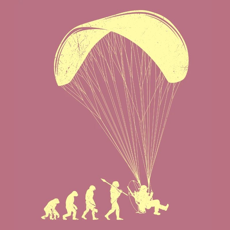 Paramotor Evolution Affe Mensch Paraglider