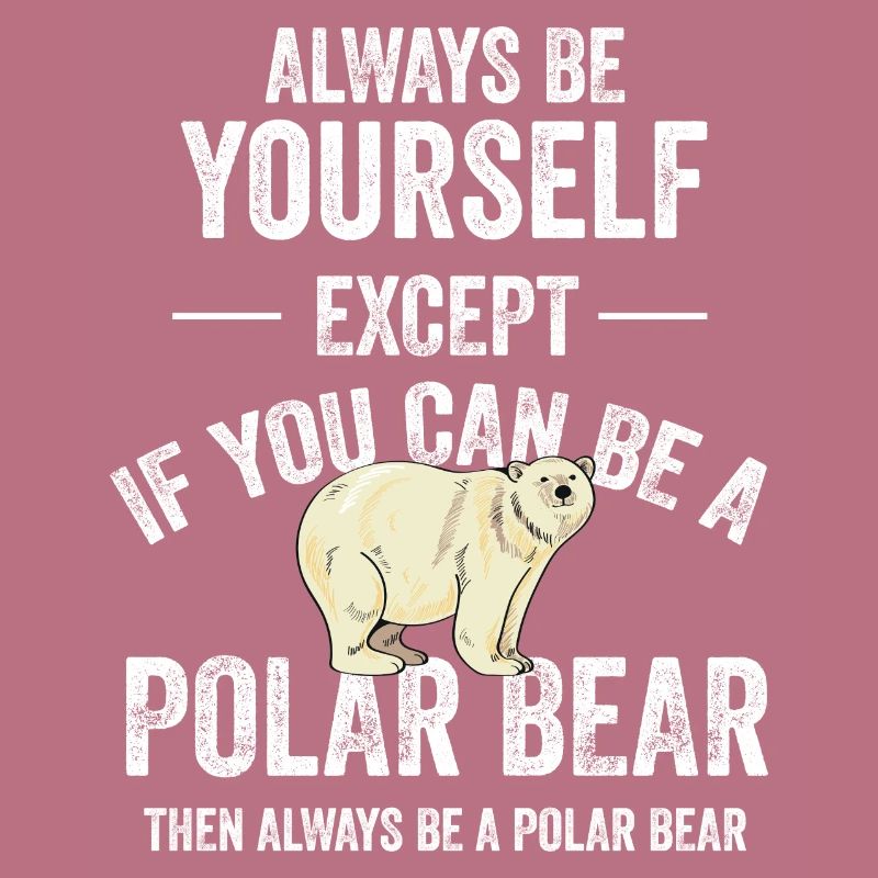 Sei ein Eisbär Eisbär Zookeeper Tier