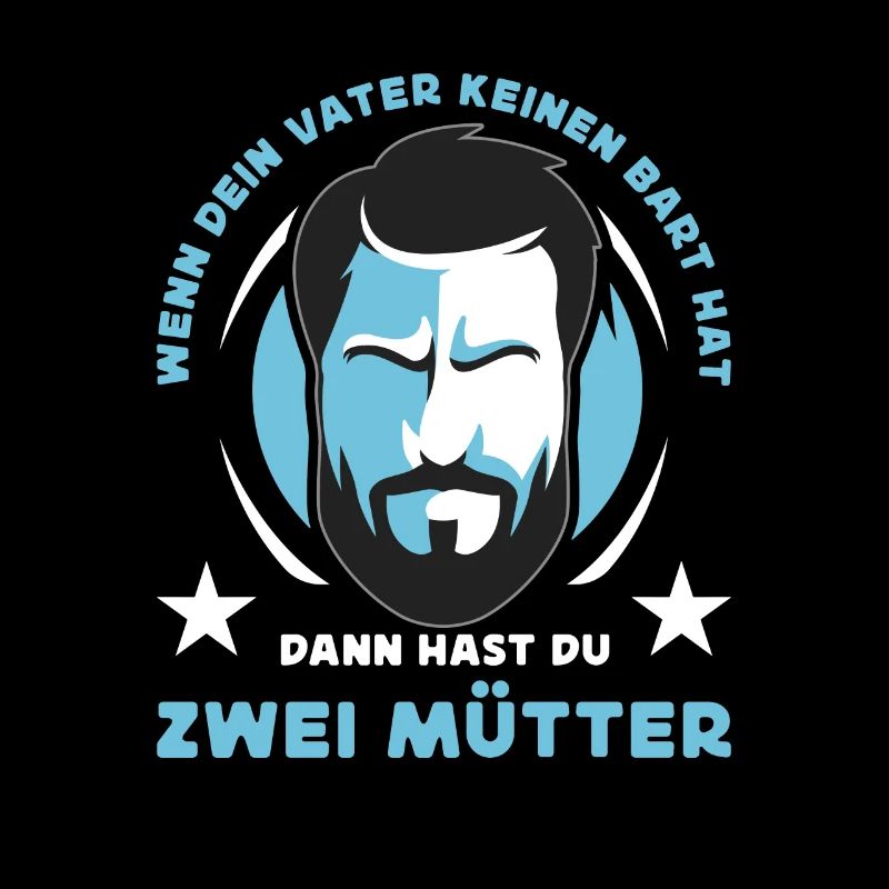 Bart Bartträger Vollbart Schnauzer Männer Geschenk