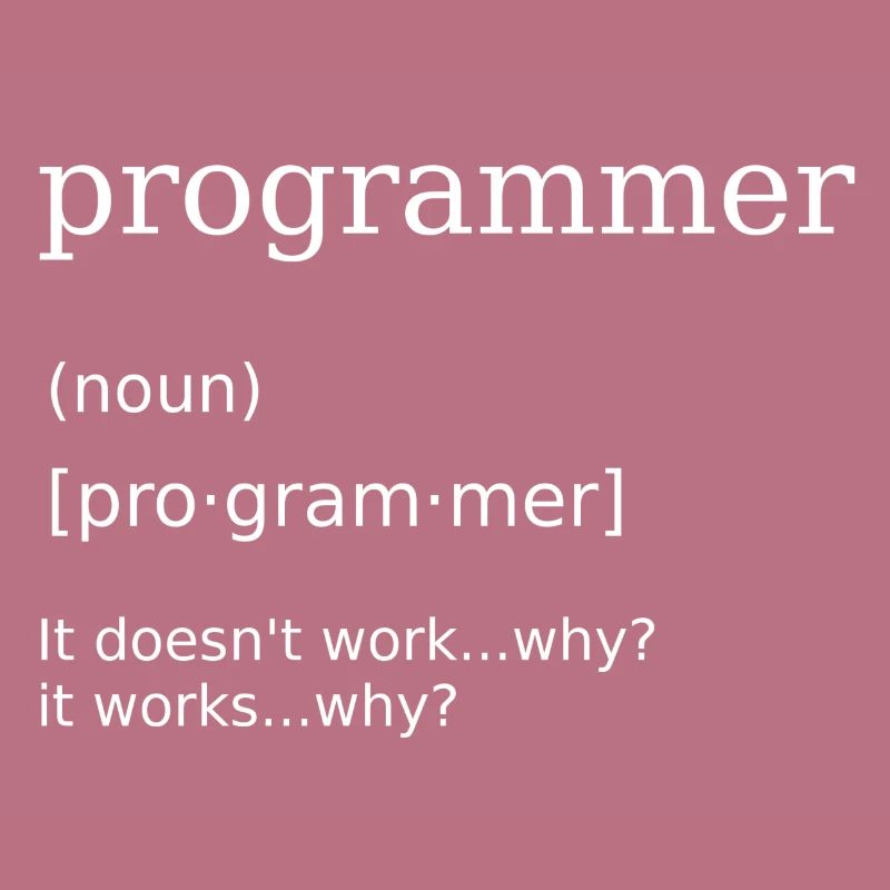 Programmierer Informatiker Programming Humor
