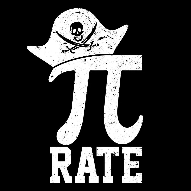 Pi Rat - Math Nerd Math Pirate