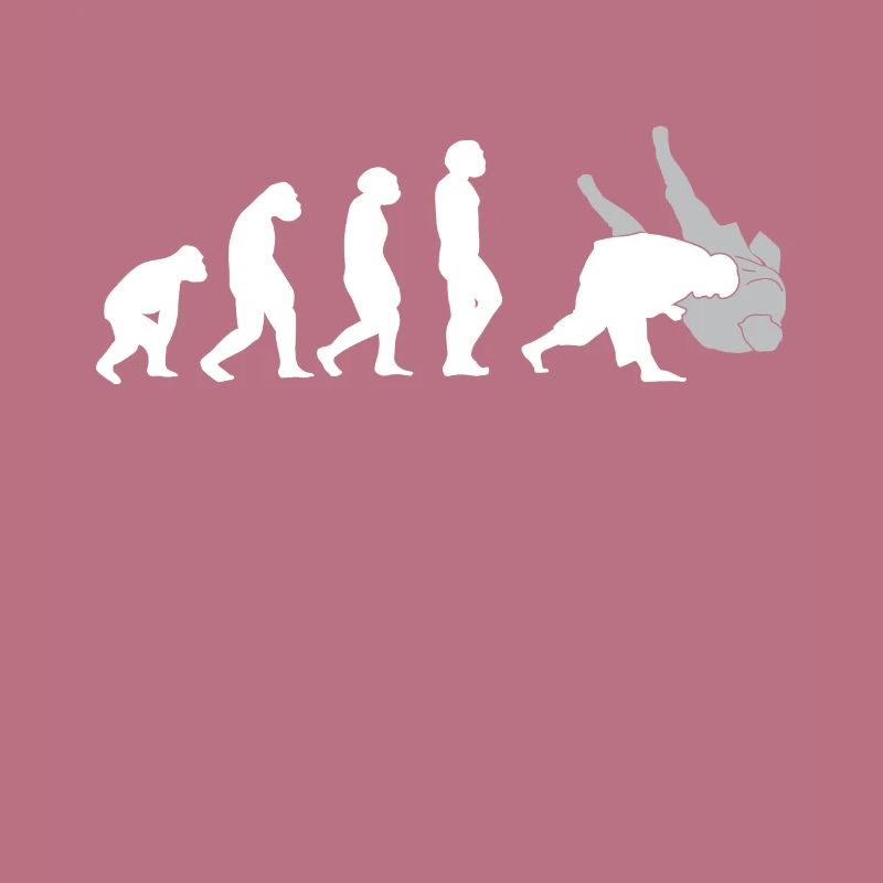 Judo Evolution cool judoka retro gift