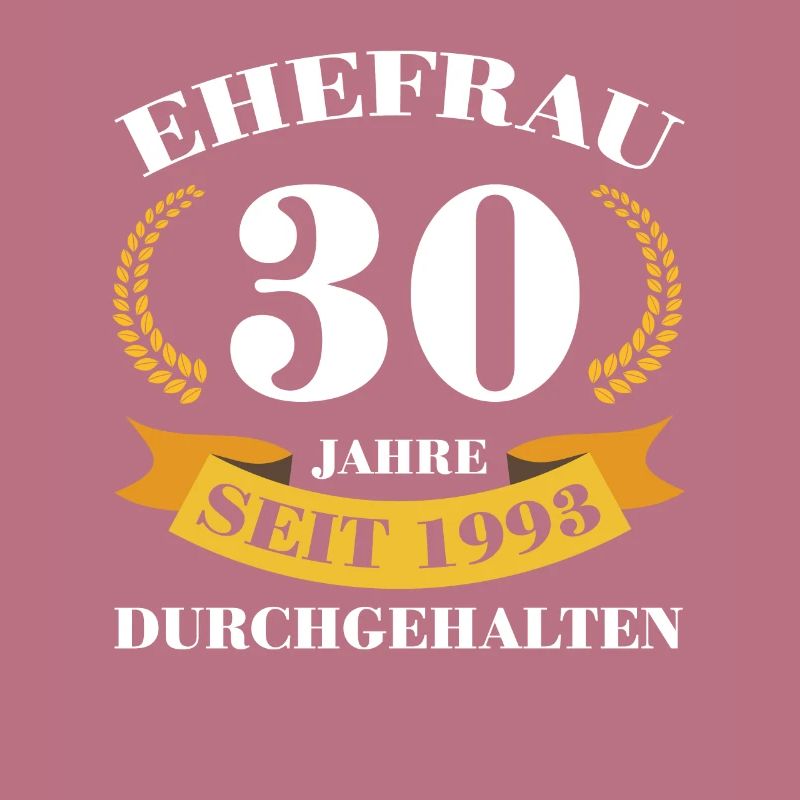 30. Hochzeitstag Ehefrau Perlenhochzeit Geschenk
