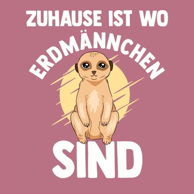 Erdmännchen Tier Erdmännchen Fan Geschenk