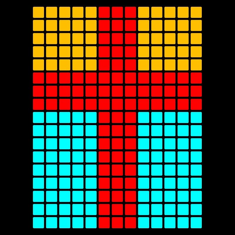 Cross Grid Pattern
