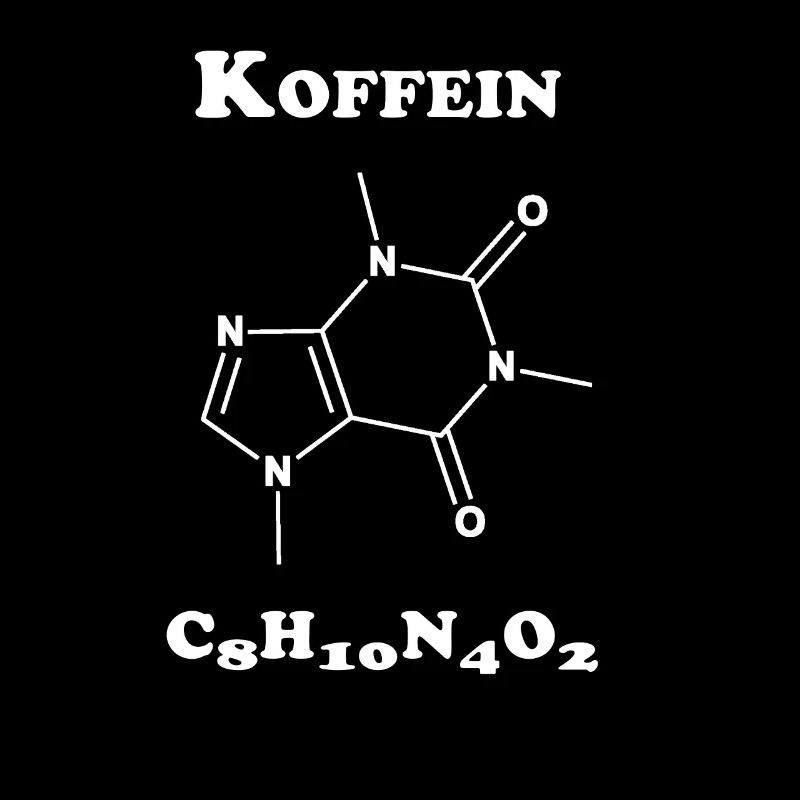 Caféine molécule café chimie nerd science
