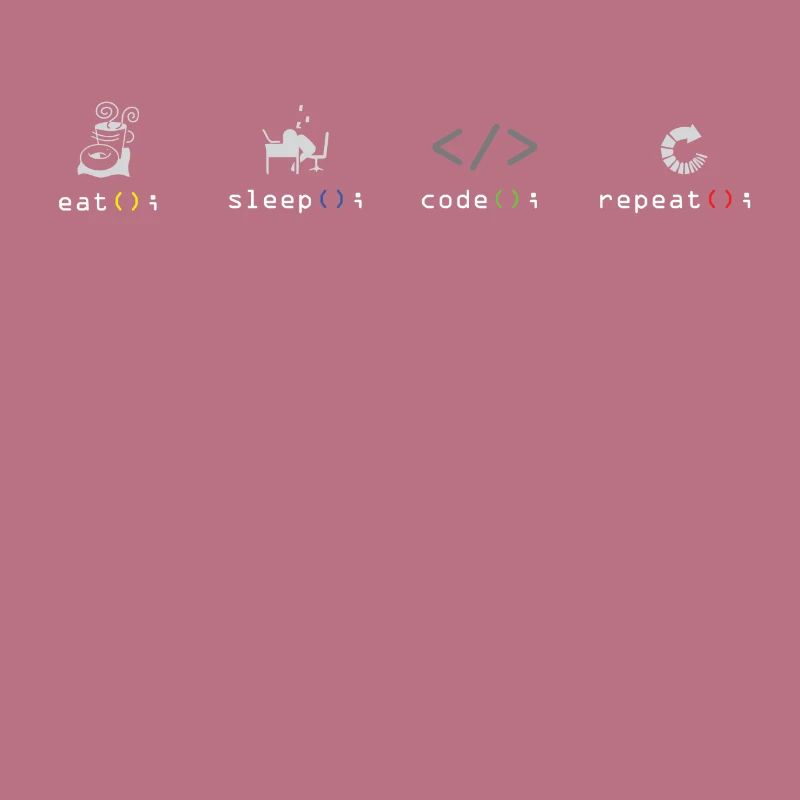 Programmer Eat Sleep Code Software Coden Coder