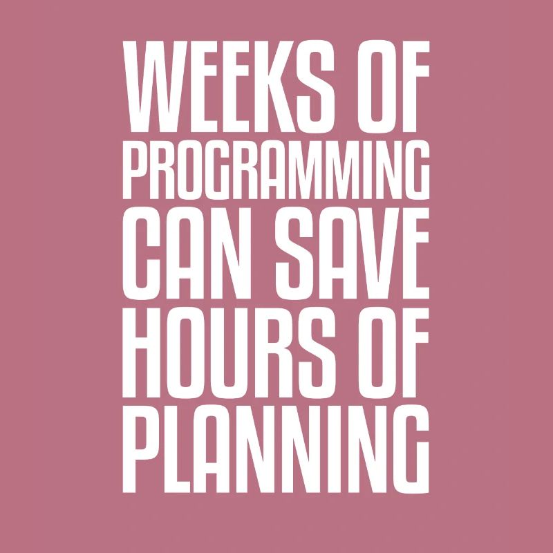 Weeks of Programming | Programmierer Computer IT